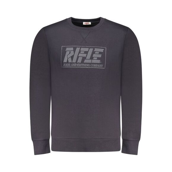 Rifle Blue Cotton Men Men's Sweatshirt